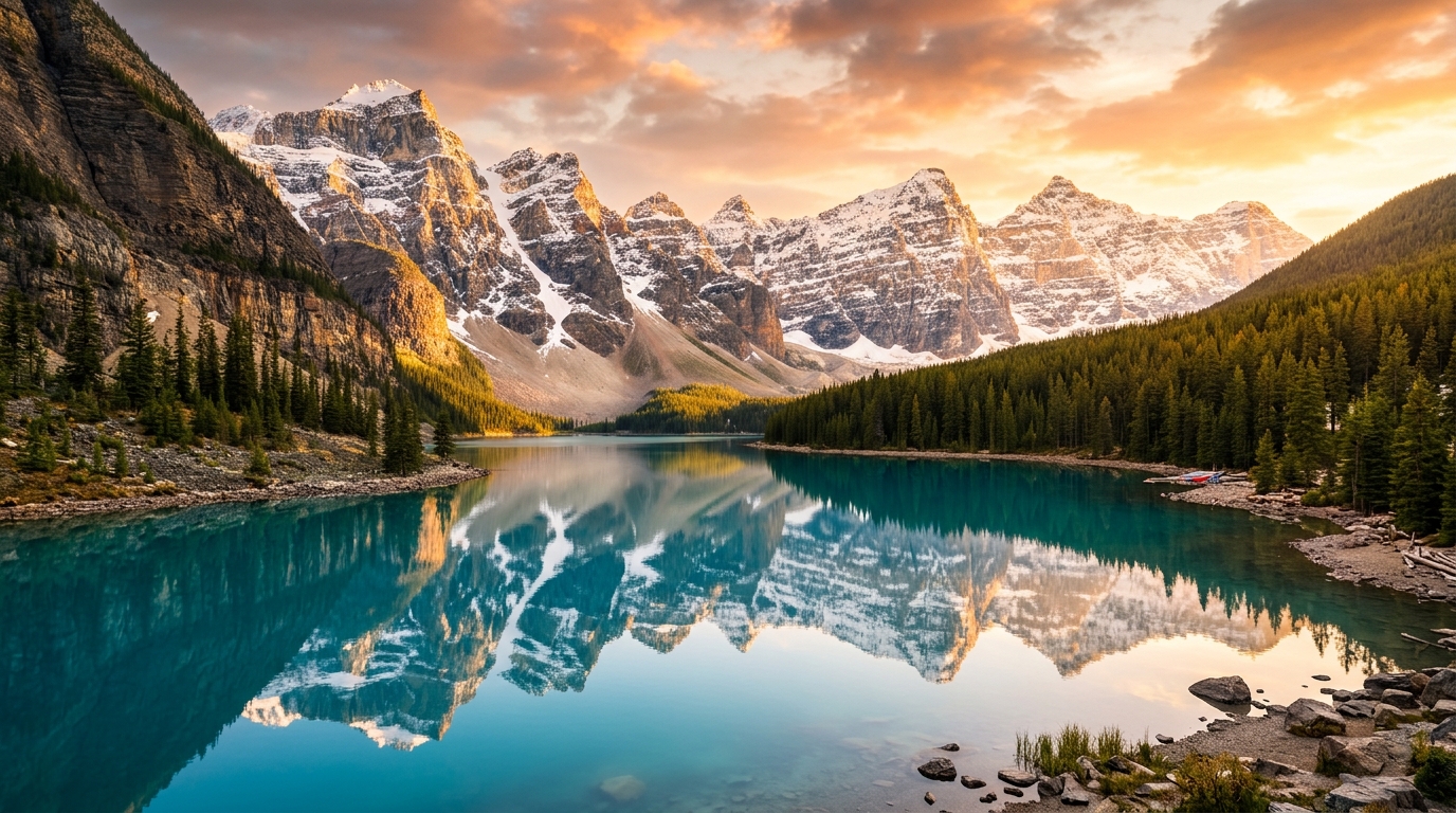 4K Natural Alpine Scenery Video Stream